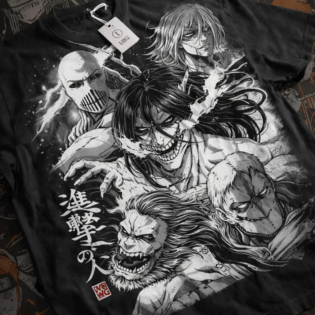 Attack on Titan I | Anime Cotton T-Shirt